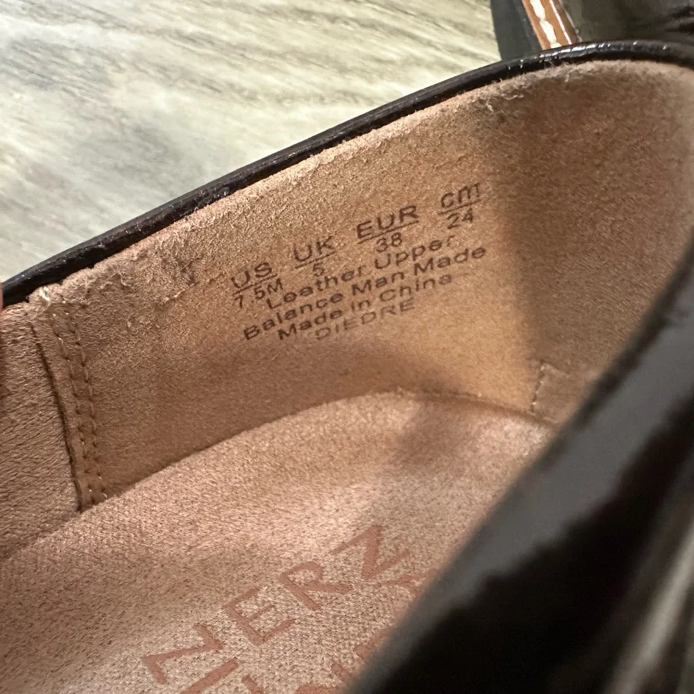 🖤 Naturalizer Women’s Cabana Lug Sole Slip-On Loafer - Size 7.5 🖤 - Picture 11 of 15